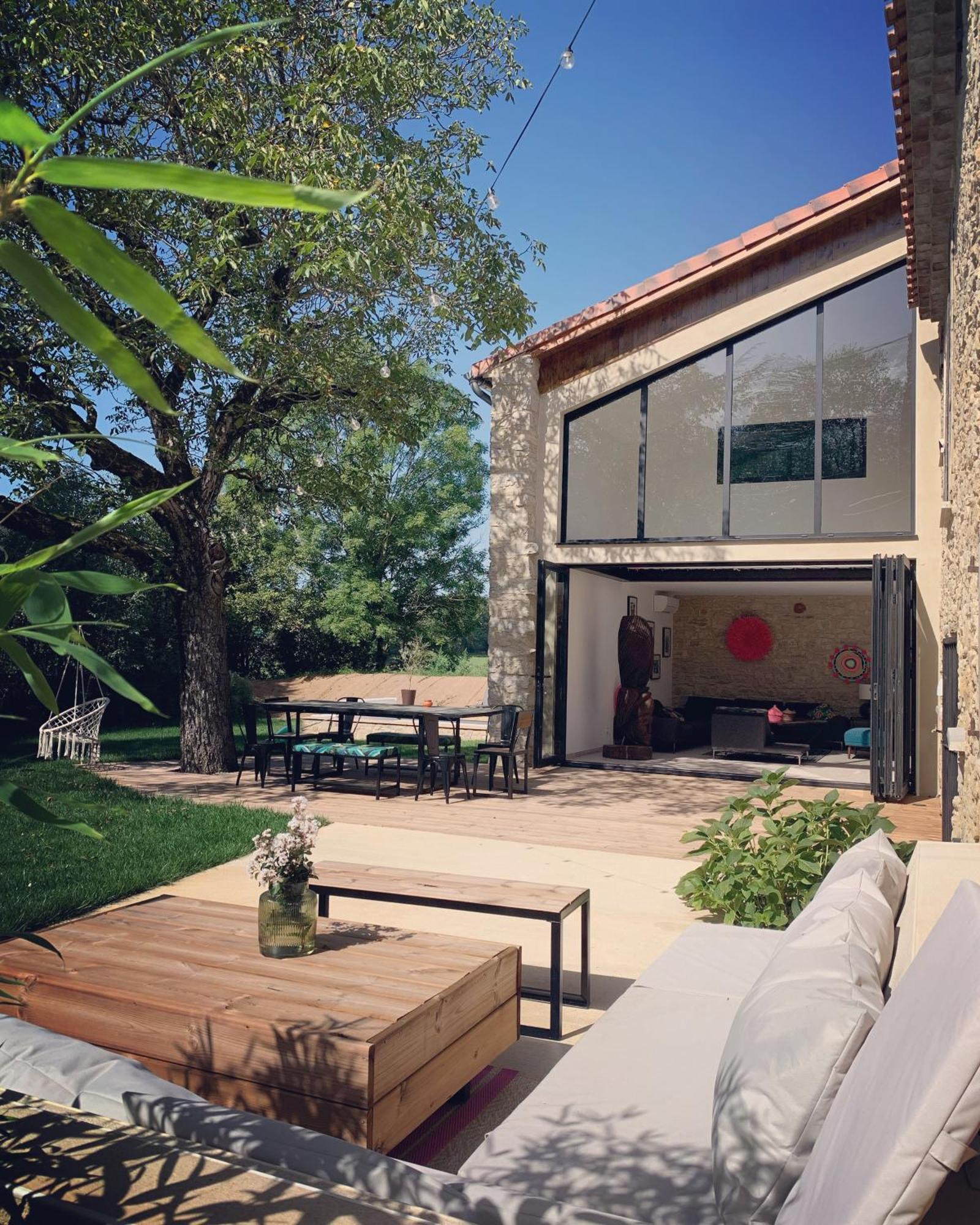 Le Gite D Ici Et D Ailleurs Ariege Pyrenees Baulou Экстерьер фото