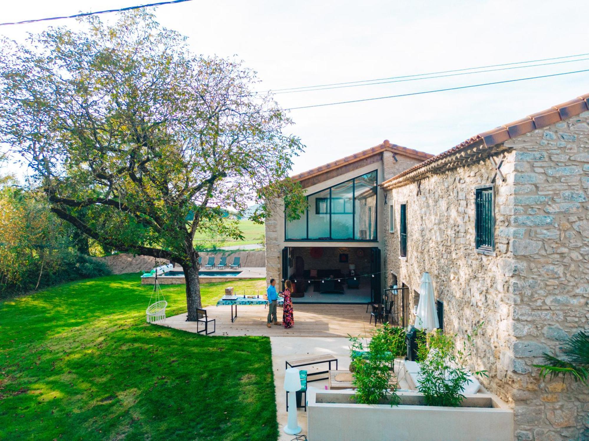 Le Gite D Ici Et D Ailleurs Ariege Pyrenees Baulou Экстерьер фото